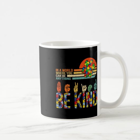 Mit freundlicher Hand Gebärdensprache Asl Puzzle A Kaffeetasse (Rechts)