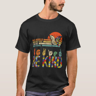 Mit freundlicher Hand Gebärdensprache Asl Puzzle A T-Shirt