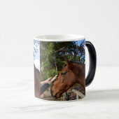 "Mit freundlicher Touch: Mit einem sanften braunen Verwandlungstasse (VorderseiteRechts)