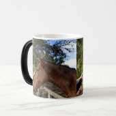 "Mit freundlicher Touch: Mit einem sanften braunen Verwandlungstasse (Vorderseite Links)