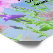 Mit Frühlingsgedichte Poster (Ecke)