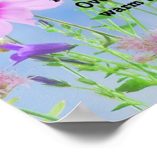 Mit Frühlingsgedichte Poster (Ecke)