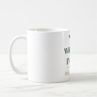 Mit Füller geschrieben, gefährlich leben Planer-Wi Kaffeetasse