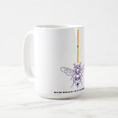 Mit Gear zaubern: Robo-Bee Style! Kaffeetasse (Vorderseite Links)