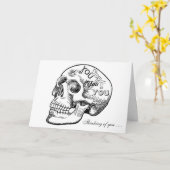 Mit Gedanken an dich Karte (Gelbe Blume)