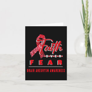 MIT GEHIRN ANEURYSM AWARENESS FAITH IMMER OVER F KARTE