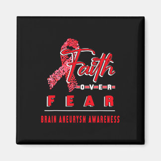 MIT GEHIRN ANEURYSM AWARENESS FAITH IMMER OVER F MAGNET