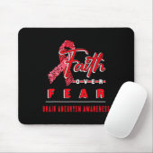 MIT GEHIRN ANEURYSM AWARENESS FAITH IMMER OVER F MOUSEPAD (Mit Mouse)