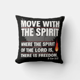 Mit Geist bewegen - Freiheit gestalten Kissen