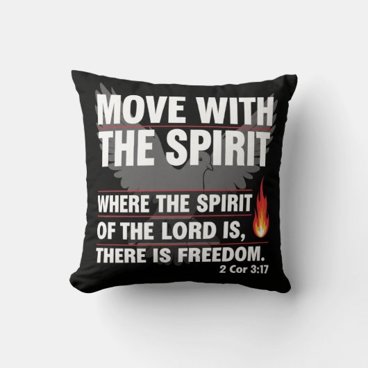 Mit Geist bewegen - Freiheit gestalten Kissen (Vorderseite)