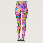 😍 mit gemischten Pickleball-Leggings Leggings (Vorderseite)