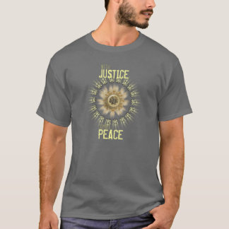 Mit Gerechtigkeit kommt FriedensT - Shirt