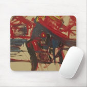MIT GESCHLOSSENEN AUGEN MOUSEPAD (Mit Mouse)