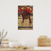 MIT GESCHLOSSENEN AUGEN POSTER (Küche)
