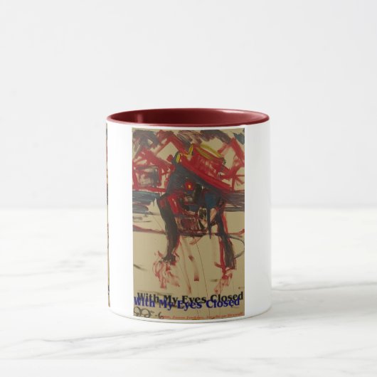 mit geschlossenen Augen Tasse (Zentrum)