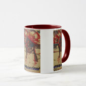 mit geschlossenen Augen Tasse (VorderseiteRechts)