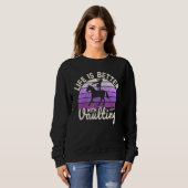 mit Gewölbe-Akrobatik-Retrogewölbe Sweatshirt (Vorne ganz)