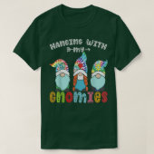 Mit Gnome verändern Gnome frohe Weihnachtsfeier Ge T-Shirt (Design vorne)