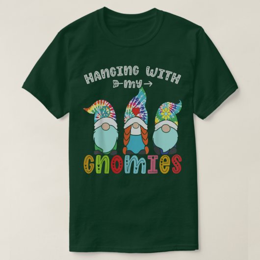 Mit Gnome verändern Gnome frohe Weihnachtsfeier Ge T-Shirt (Design vorne)