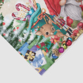 Mit Gnomen hören Seidenpapier (Detail)