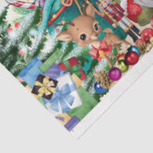 Mit Gnomen hören Seidenpapier (Ausschnitt)