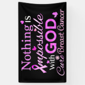 Mit GOD ist nichts unmöglich Banner (Vertikal)