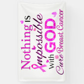 Mit GOD ist nichts unmöglich Banner (Vertikal)