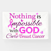 Mit GOD ist nichts unmöglich Banner (Horizontal)