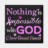 Mit GOD ist nichts unmöglich Magnet (Vorne)