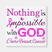 Mit GOD ist nichts unmöglich Magnet (Vorne)