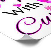 Mit GOD ist nichts unmöglich Poster (Ecke)