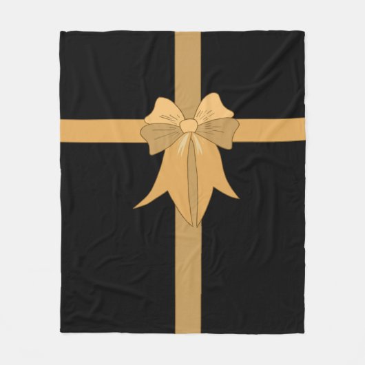 Mit Gold umkehrbar Fleecedecke (Vorderseite)