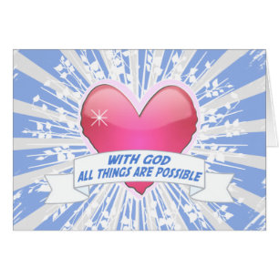 Mit Gott ist alles möglich