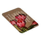"Mit Gott ist alles möglich" Blumenmagnet Magnet (Rechte Seite)