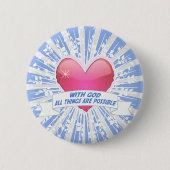 Mit Gott ist alles möglich Button (Vorderseite)