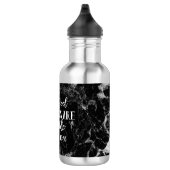 Mit Gott ist alles möglich Christliche Bibel Edelstahlflasche (Rechts)