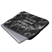 Mit Gott ist alles möglich Christliche Bibel Laptopschutzhülle (Vorne Knopf)