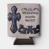 Mit Gott ist alles möglich Dosenkühler (Vorderseite)