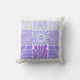 Mit Gott ist alles möglich, florale Ästhetik Kissen