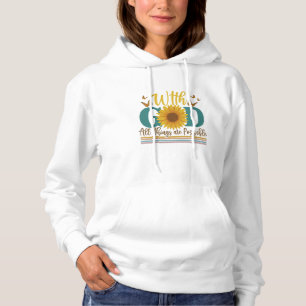 Mit Gott ist alles möglich Hoodie