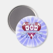 Mit Gott ist alles möglich Magnet (Vorderseite/Rückseite)