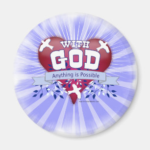 Mit Gott ist alles möglich Magnet