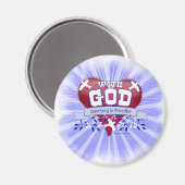 Mit Gott ist alles möglich Magnet (Vorderseite/Rückseite)