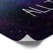 Mit Gott ist alles möglich Poster (Ecke)