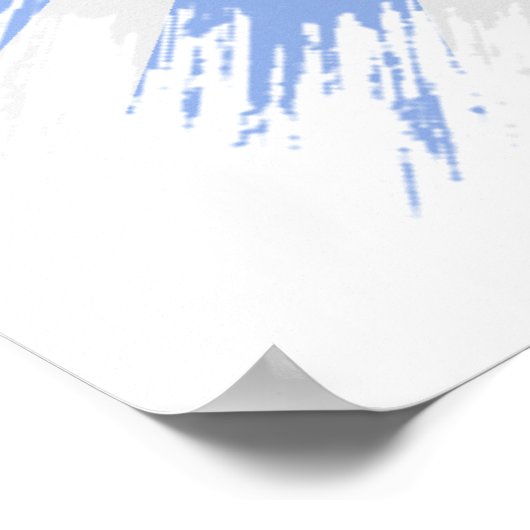 Mit Gott ist alles möglich Poster (Ecke)