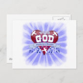 Mit Gott ist alles möglich Postkarte (Vorne/Hinten)