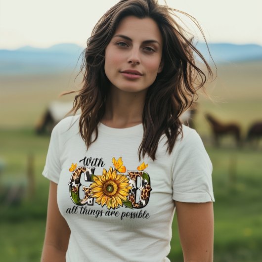 Mit Gott ist alles möglich T-Shirt