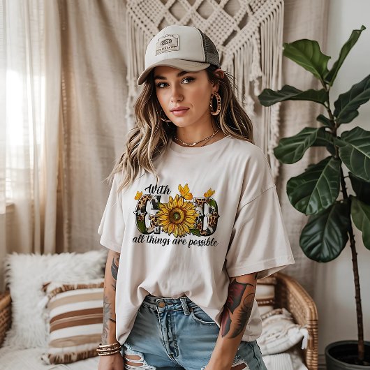 Mit Gott ist alles möglich T-Shirt