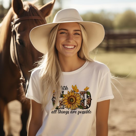 Mit Gott ist alles möglich T-Shirt