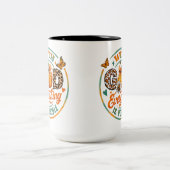 Mit Gott ist alles möglich Zweifarbige Tasse (Mittel)